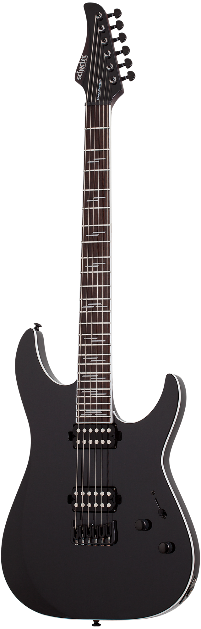 Schecter Reaper 6 Custom - Gloss Black