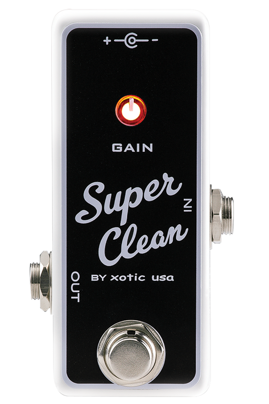 Xotic Super Clean Buffer - Compact Buffer Pedal