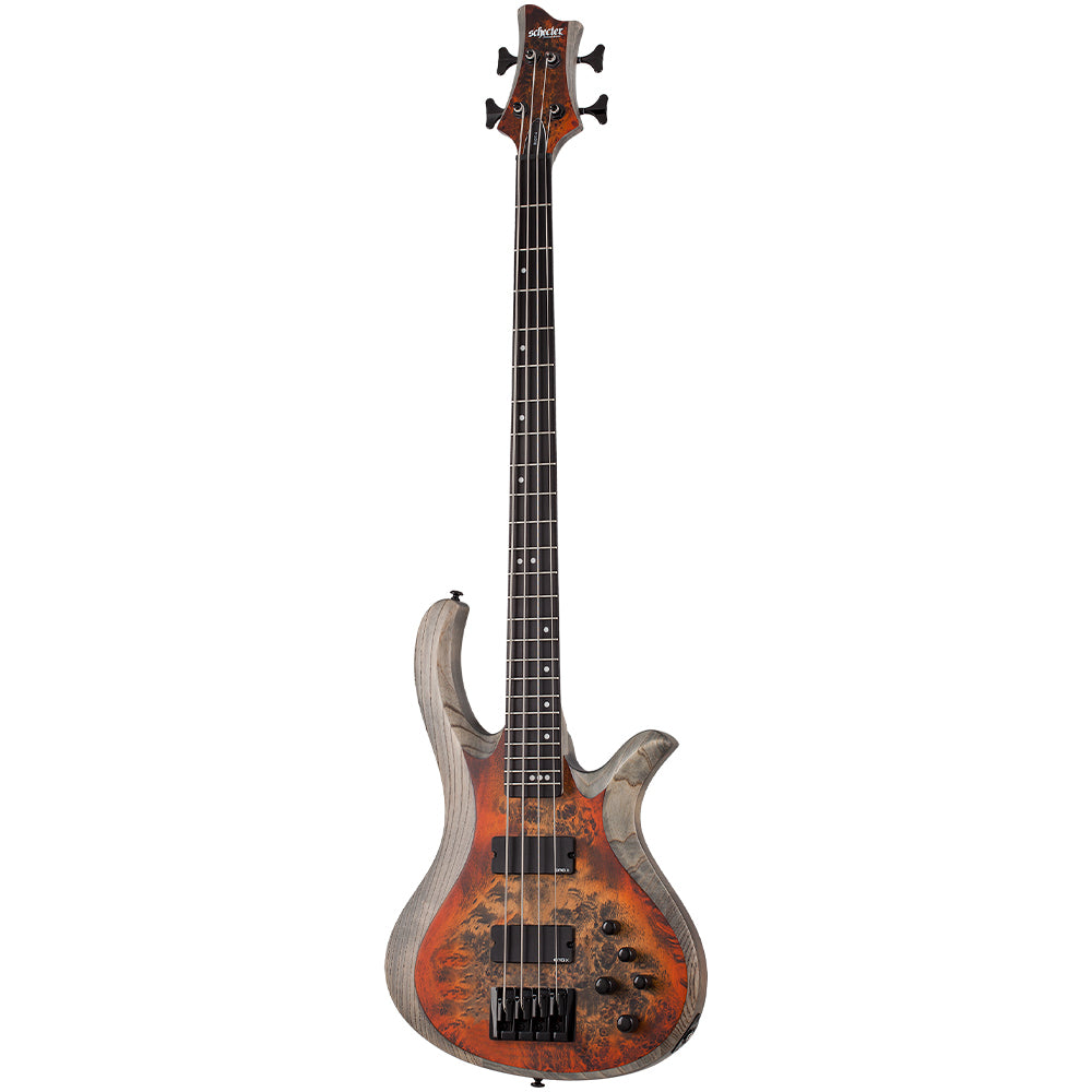 Schecter Riot-4 Bass - Inferno Burst