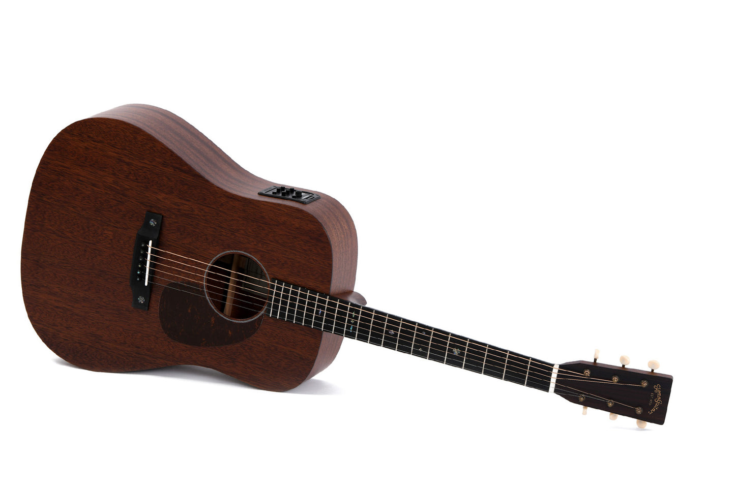 SIGMA SDM-15E+ ALL SOLID MAHOGANY DREADNOUGHT W/ PICKUP