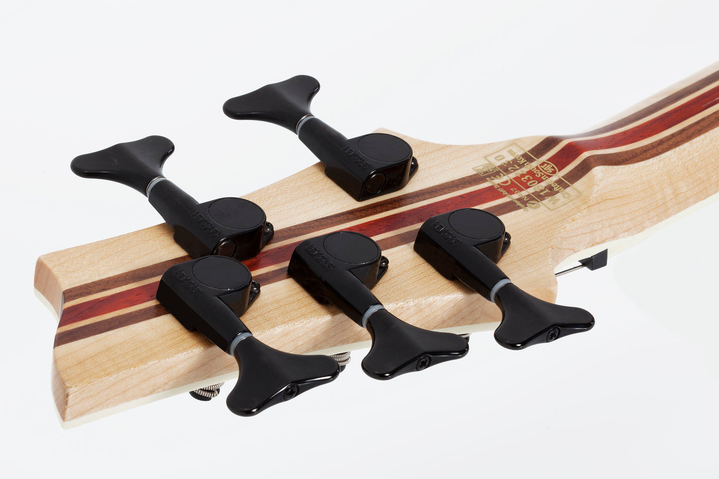 SCHECTER SLS ELITE-5 BASS BLACK FADED BURST