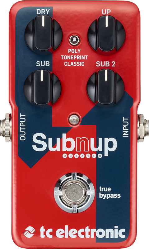 TC Electronic Sub 'n' Up Octaver Pedal