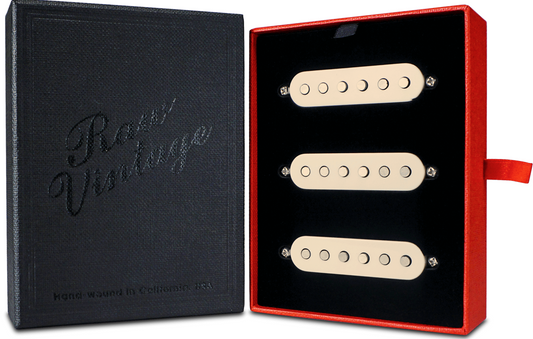 Xotic Raw Vintage RV-60 Single Coil Pickup Set - Aged White