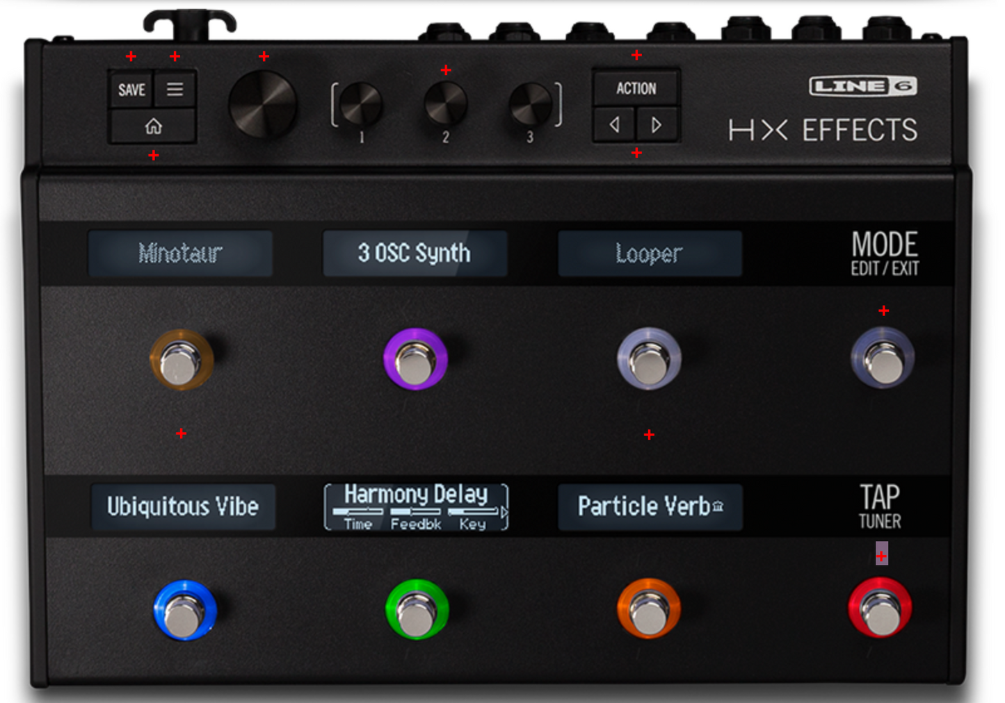 Line 6 HX Effects Guitar Multi Effects Pedal