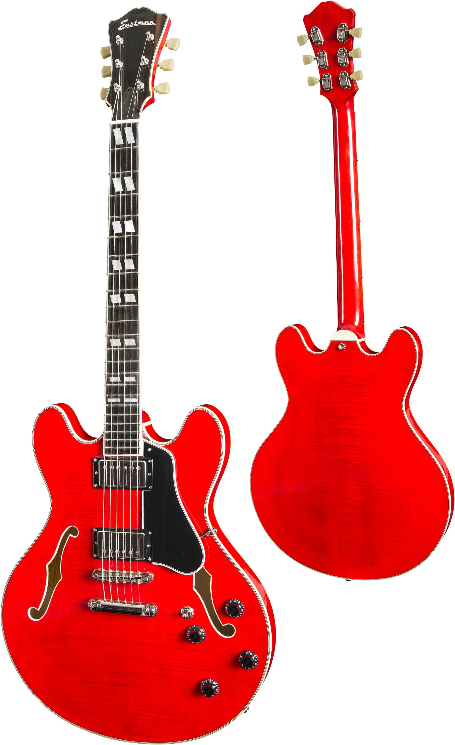 Eastman T486 Semi-hollowbody Electric - Red