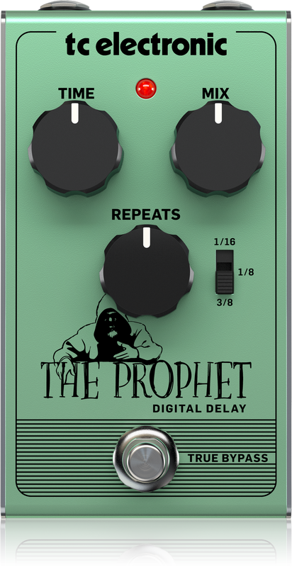 tc delay pedal TC Electronic The Prophet Digital Delay Pedal