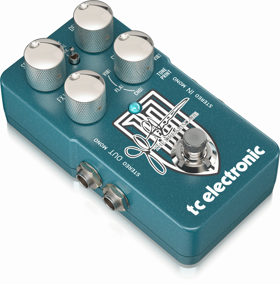 TC Electronic 'The Dreamscape' John Petrucci Signature Modulation Pedal