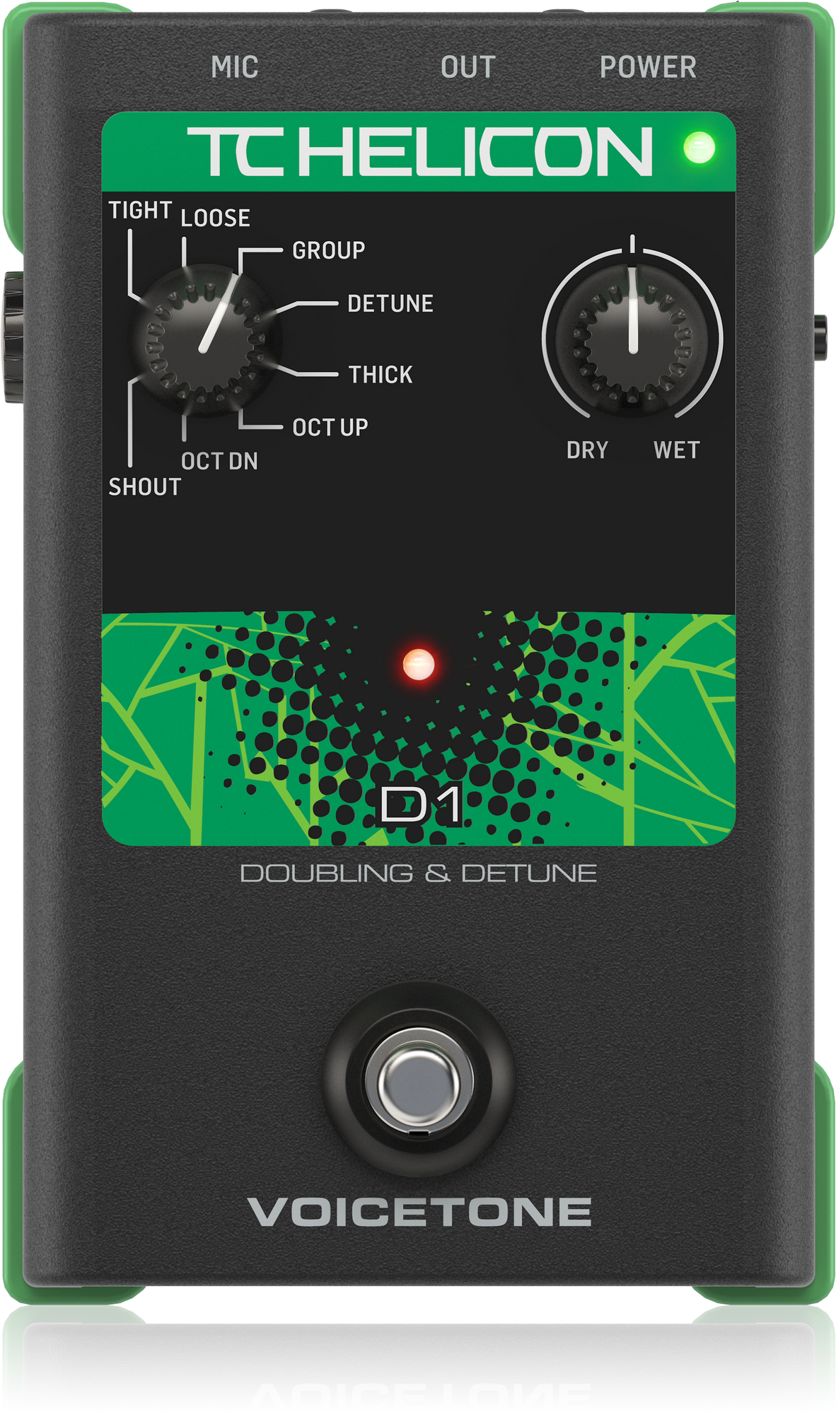 TC Helicon Voicetone D1 Vocal Doubling Pedal