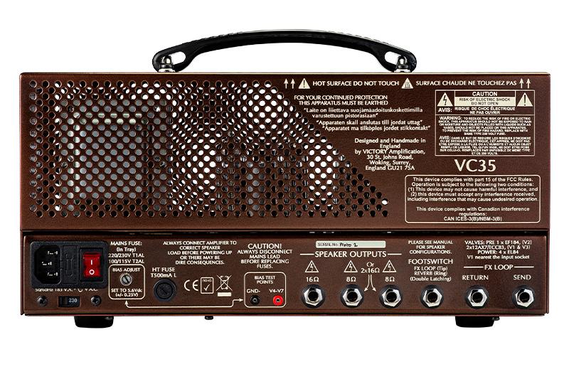 Victory VC35H The Copper Electric Guitar Head