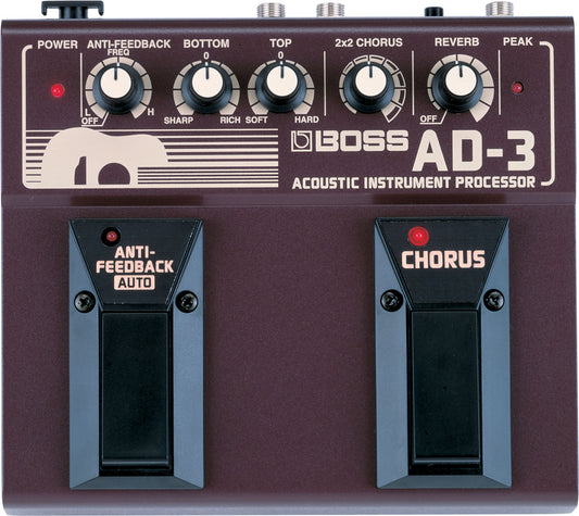 Boss AD-3 - Acoustic Instrument Processor Pedal