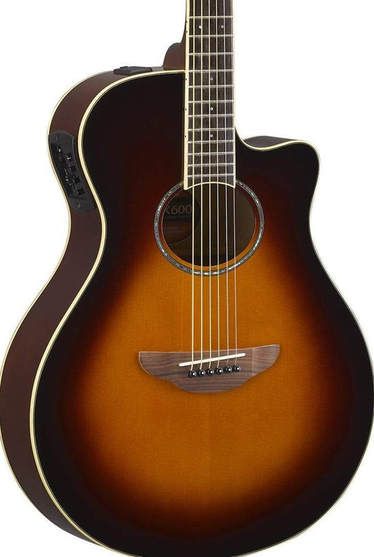 Yamaha APX600 Acoustic Guitar - Old Violin Sunburst