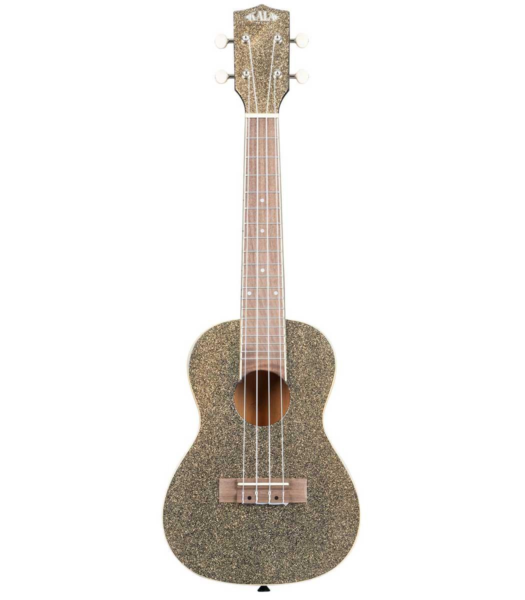 KALA CONCERT SPARKLE UKULELE - STARDUST GOLD