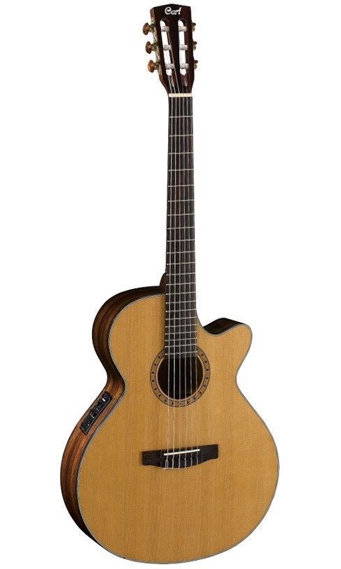 Cort CEC1 Slim body Acoustic Guitar Natural