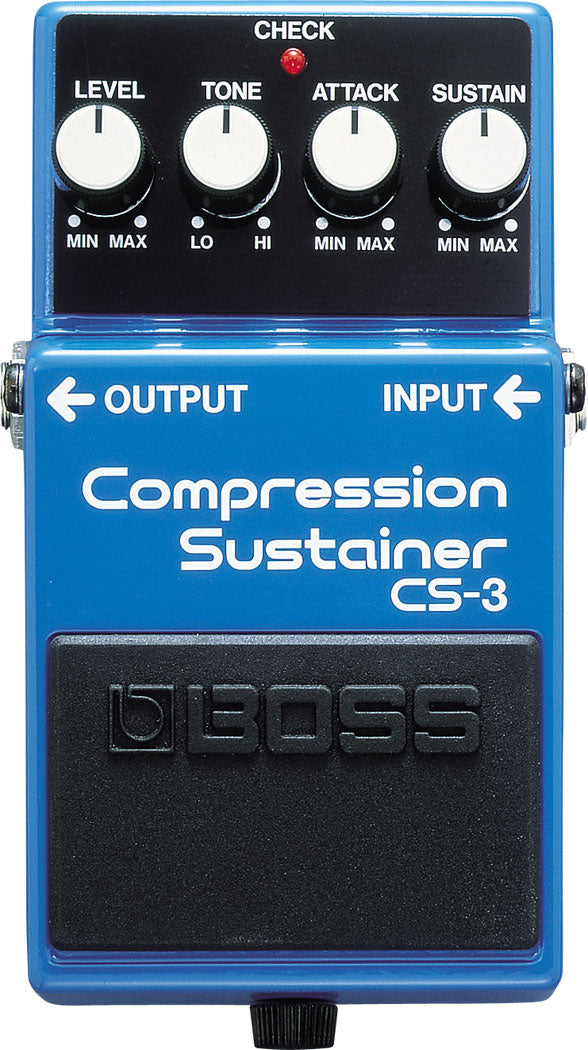 sustain pedal gitarre Boss CS-3 - Compression Sustainer Pedal