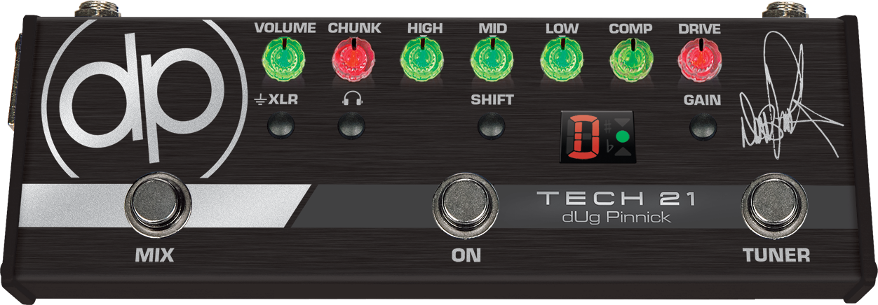 Tech 21 Sansamp Dug Pinnick DP-3X Signature Bass Pedal