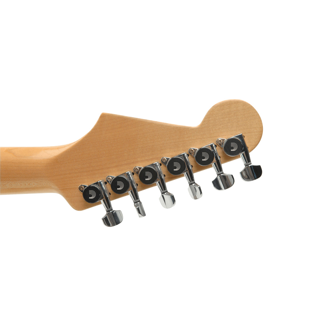 D'Addario AutoTrim Locking Tuning Machines - 6 in-Line - Chrome