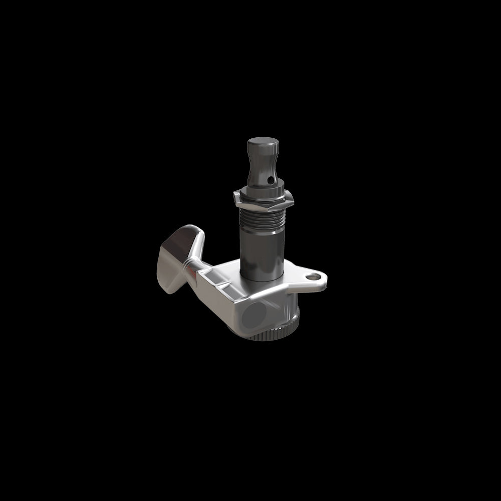D'Addario AutoTrim Locking Tuning Machines - 6 in-Line - Chrome