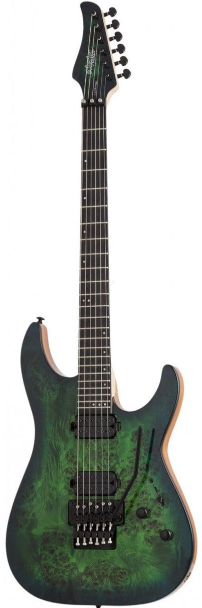 Schecter C-6 Pro Floyd Rose - Aqua Burst
