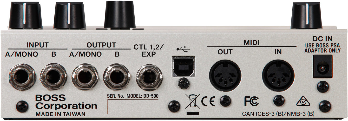 Boss DD-500 - Digital Delay Pedal