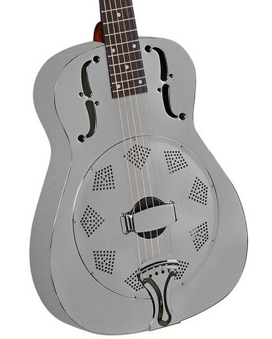 Regal RC-1-N Brushed Nickel Plated Steel Resonator Guitar