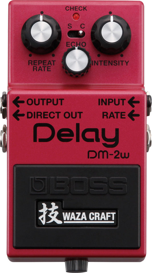Boss DM-2W Analog Delay Pedal Waza Craft