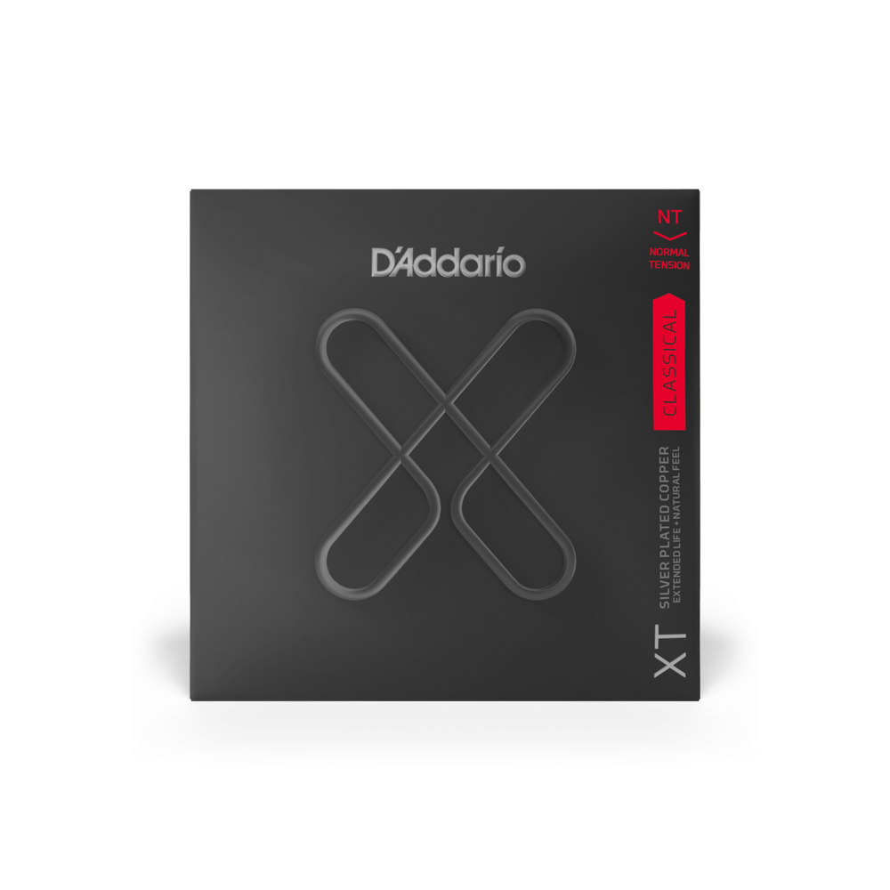 D'addario Classical XT Silver-Plated Copper Extended Life -Normal Tension
