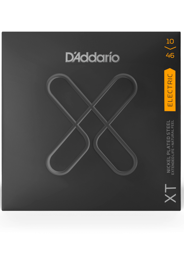 D'Addario Electric XT Nickel Plated Steel Extended Life - 10-46