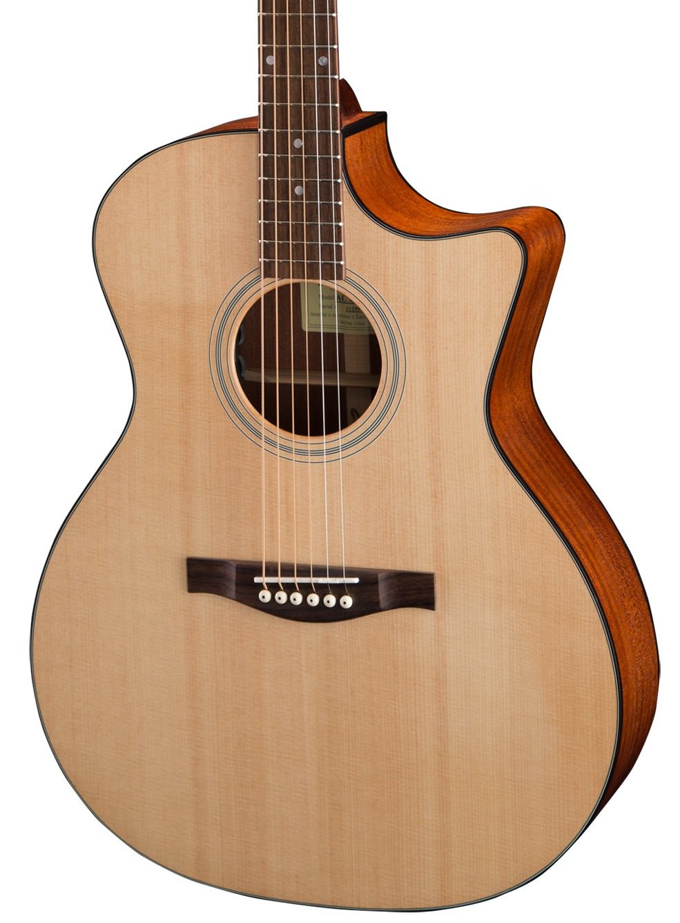Eastman AC-GA1CE - All Solid Grand Auditorium Acoustic Guitar