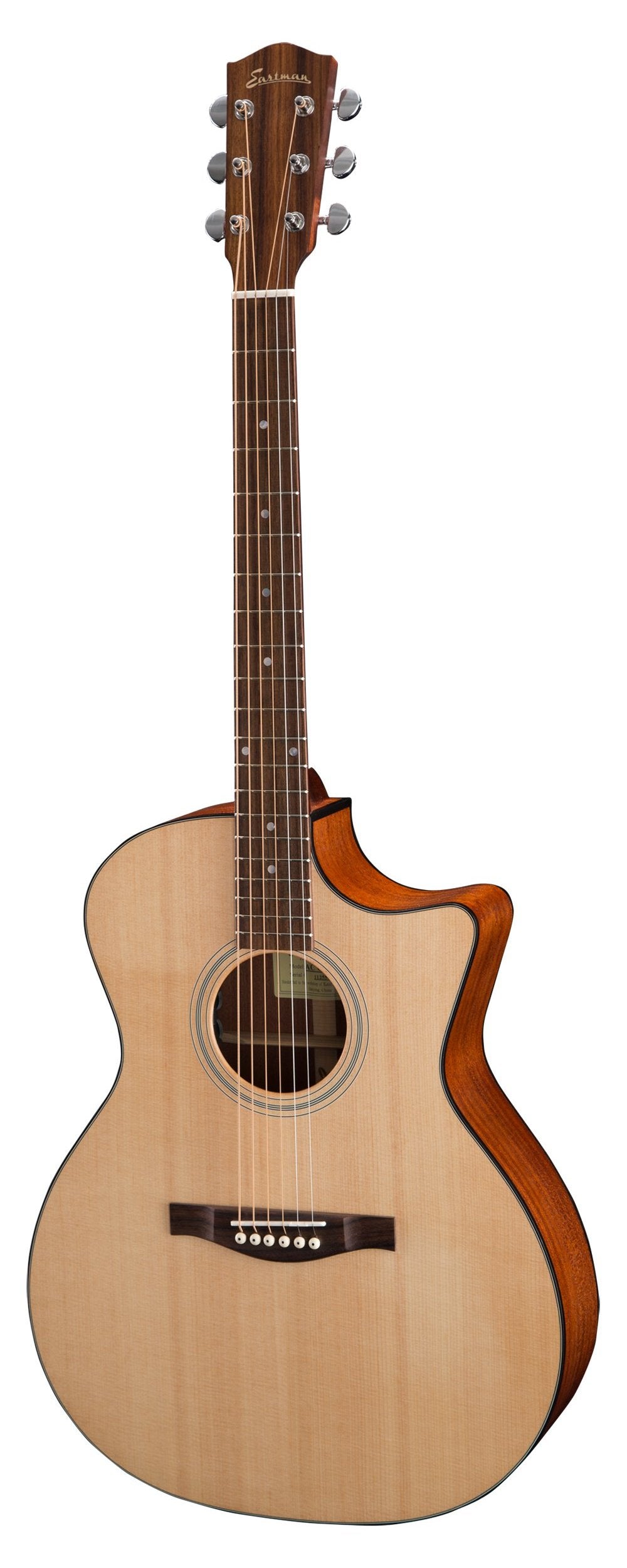 Eastman AC-GA1CE - All Solid Grand Auditorium Acoustic Guitar