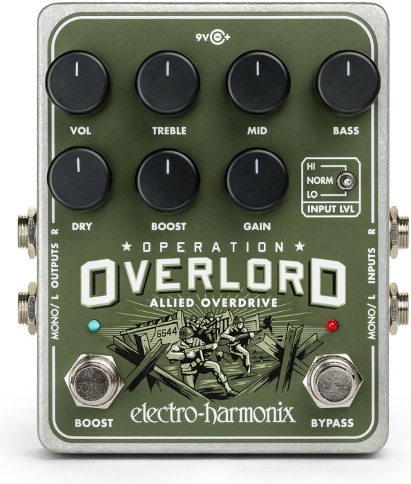 Electro-Harmonix Operation Overlord Allied Overdrive Pedal