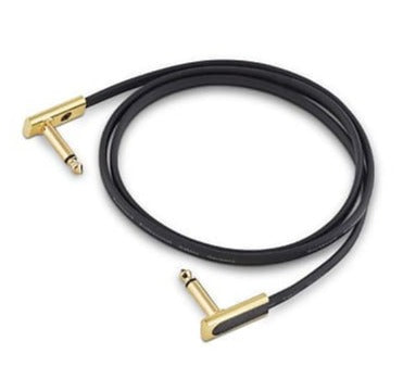 Warwick Rockboard Flat Patch Cable 100cm Gold