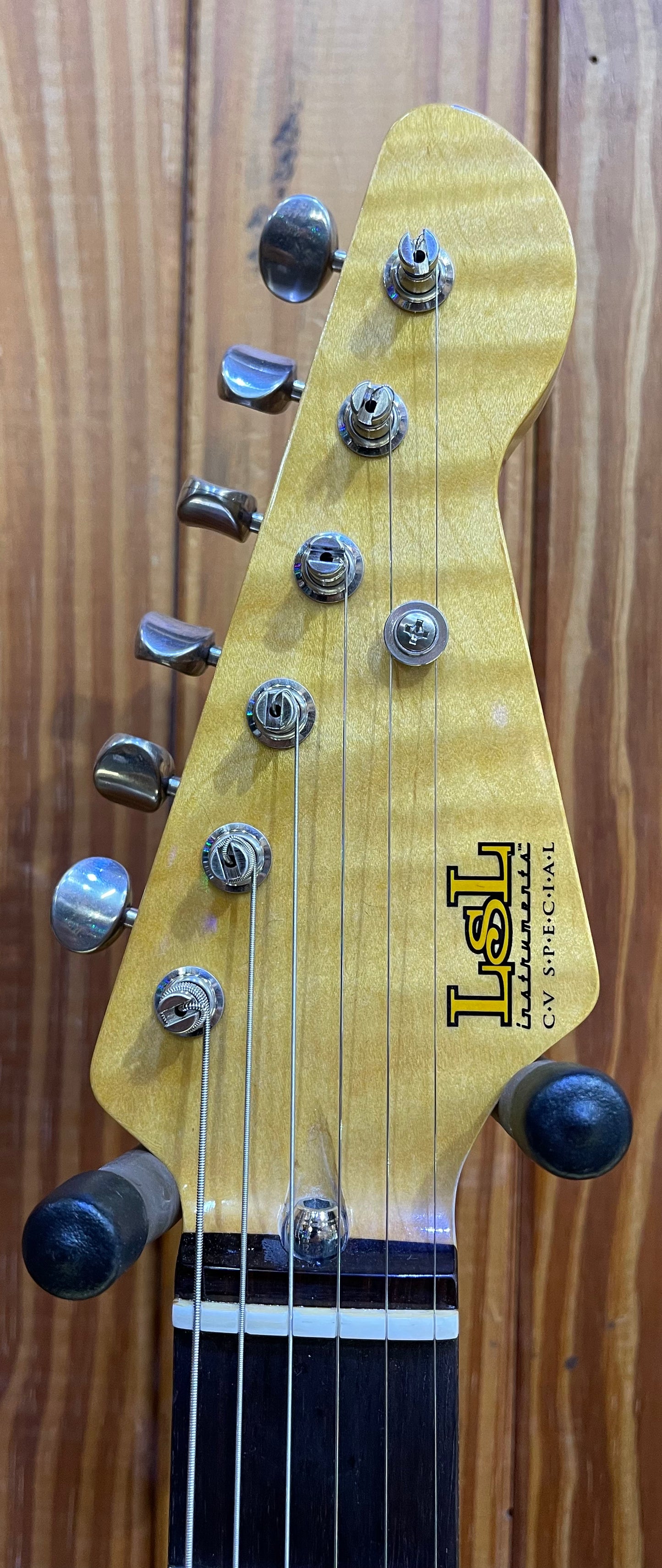 LSL Instruments Carl Verheyen Special Saticoy - CV Blue - 'Iniga'