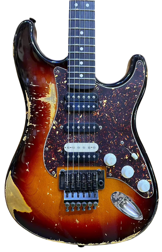 LSL Instruments Saticoy Mick Mars Tribute - 3-Tone Sunburst - 'Harlie'