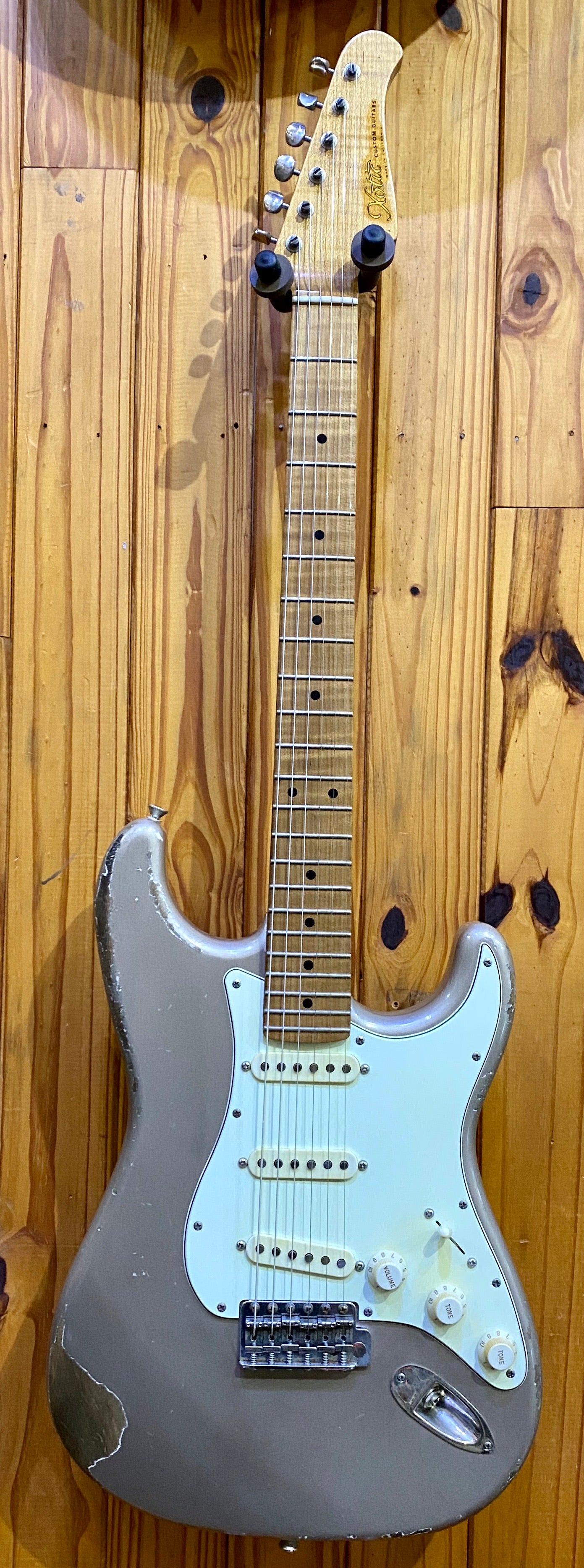 Xotic California Classic XSC-1 - Shoreline Gold - Heavy Aged MN #835