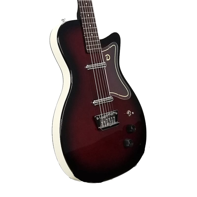 Danelectro '56 Baritone Dolphin - Red Burst