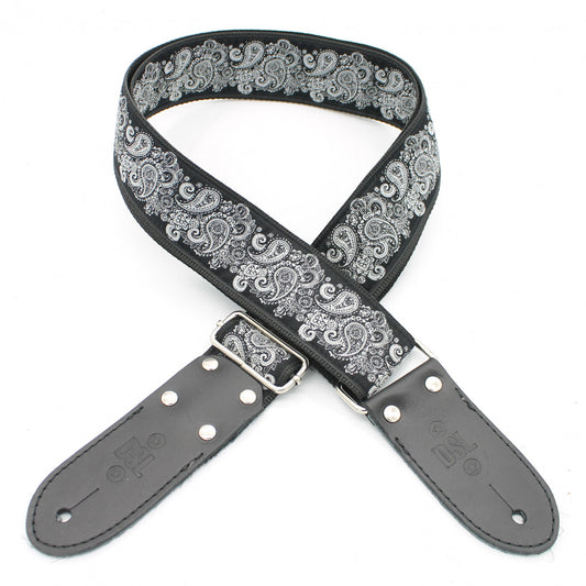 DSL JACQUARD PAISLEY STRAP - SILVER