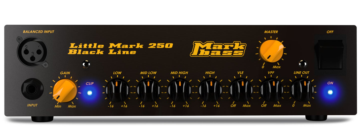 Markbass Little Mark 250 Black Line Bass Amplifier Head