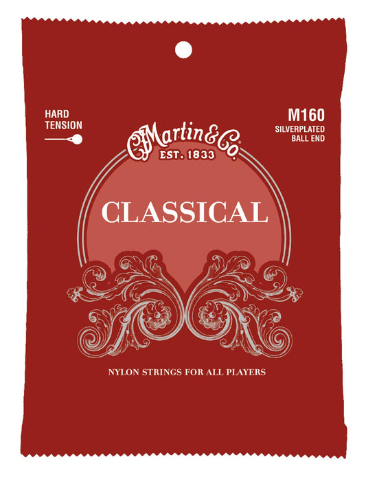 Martin Classical Silverplated Ball End M160 - High Tension