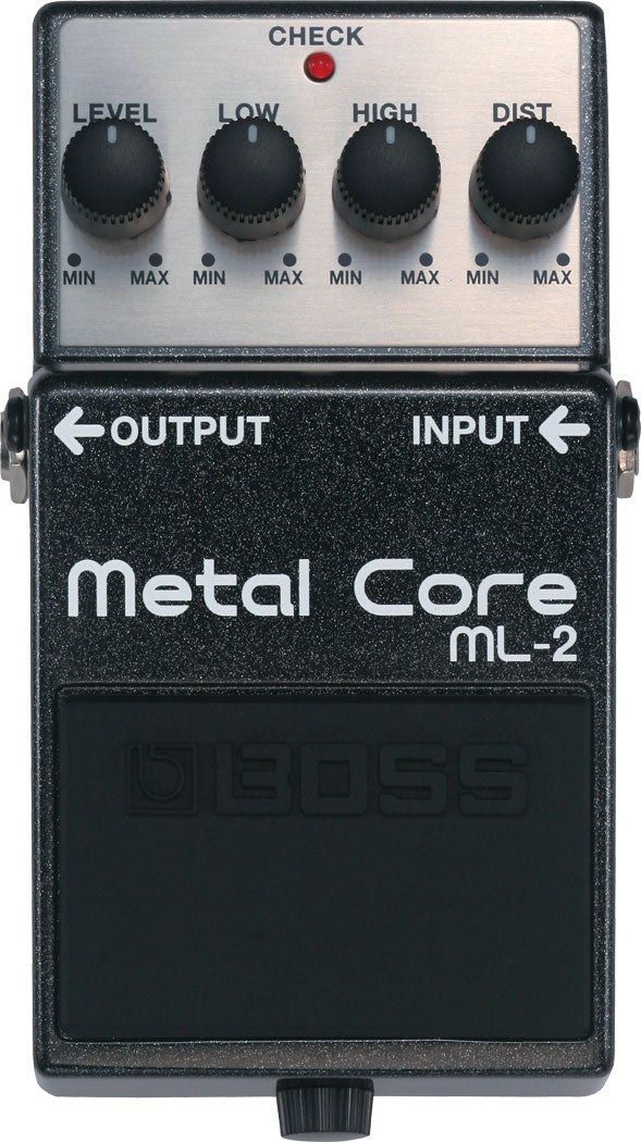 best metal guitar effects pedal Boss ML-2 - Metal Core Distortion