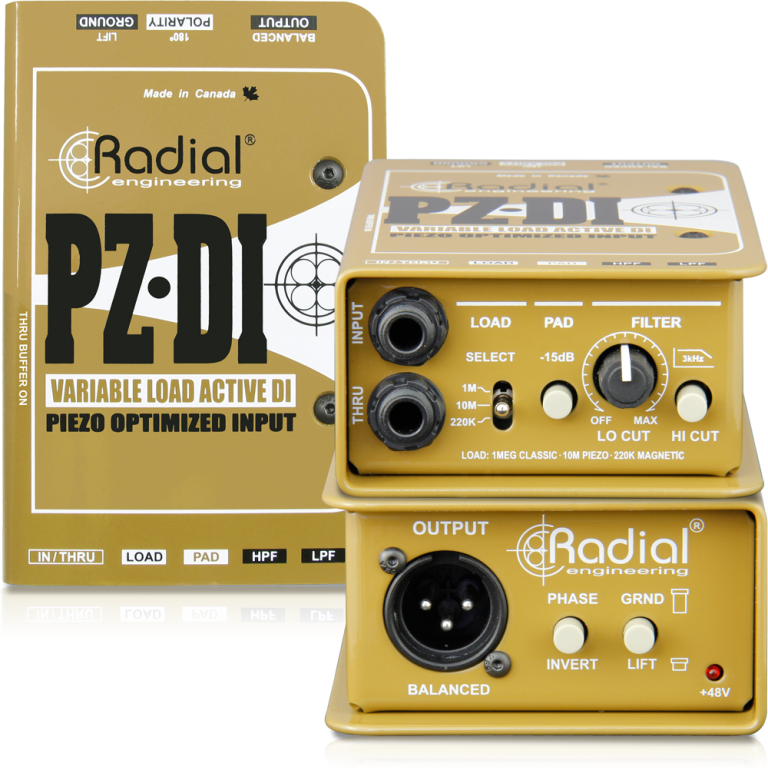 Radial PZ-DI - Active DI for Piezo & Acoustic