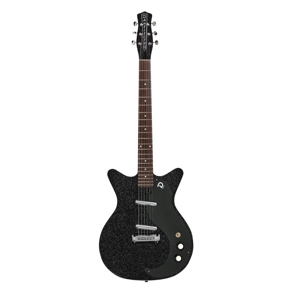 Danelectro Blackout '59M NOS+ Electric Guitar Black Metal Flake