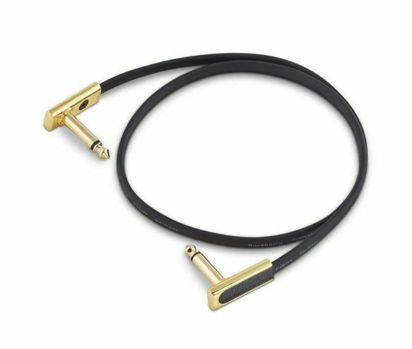 Warwick Rockboard Flat Patch Cable Gold - 60cm