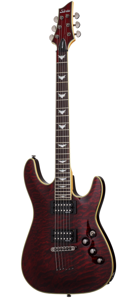 Schecter Omen Extreme-6 Electric Guitar Black Cherry