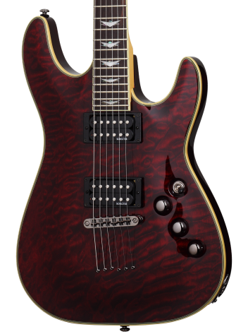 Schecter Omen Extreme-6 Electric Guitar Black Cherry