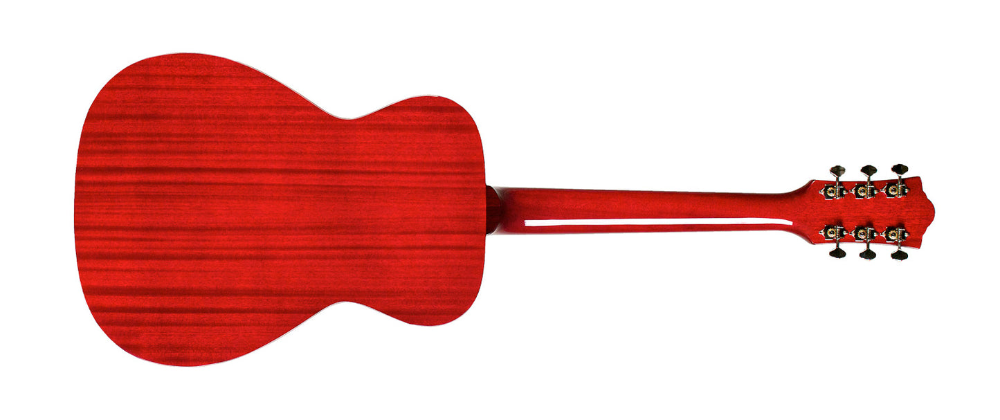 GUILD M-120E SOLID MAHOGANY CHERRY