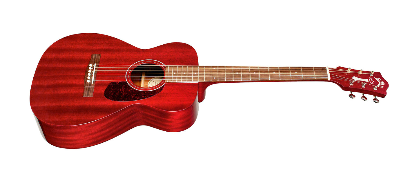 GUILD M-120E SOLID MAHOGANY CHERRY