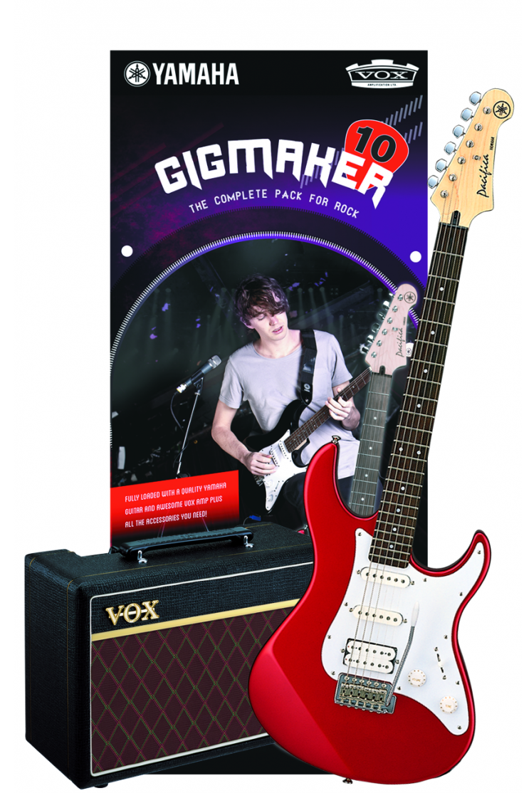 Yamaha Gigmaker 10 Pacifica Pack Red Metallic