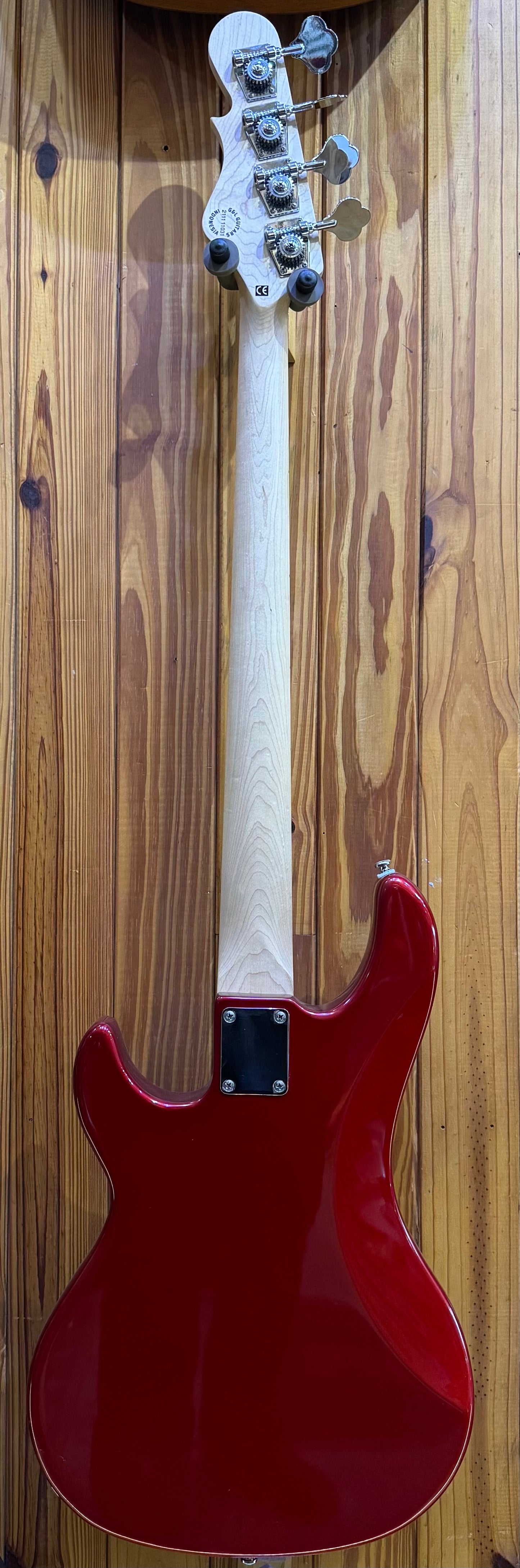G&L Tribute Kiloton Bass - Candy Apple Red - Pre-Loved