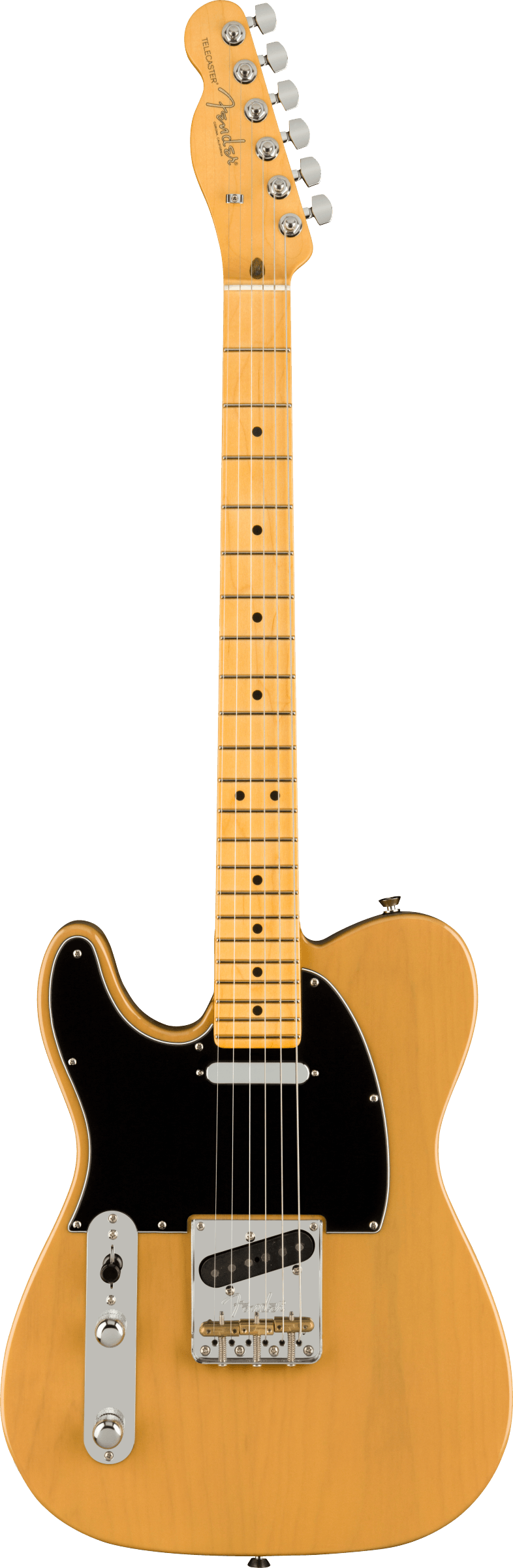 Fender American Professional II Telecaster Left-hand - Butterscotch