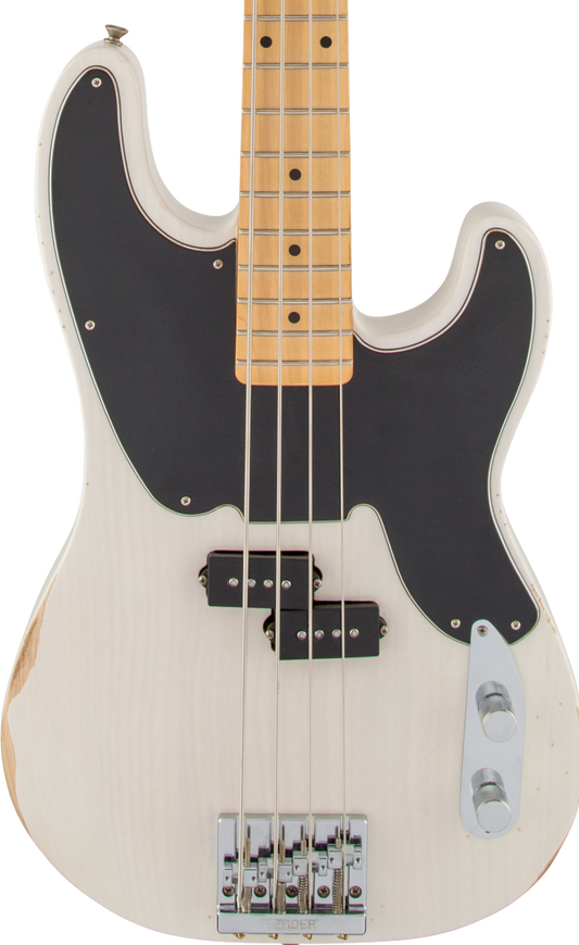 Fender Mike Dirnt Road Worn Precision Bass - White Blonde